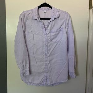 Small Lilac Button Down Shirt
